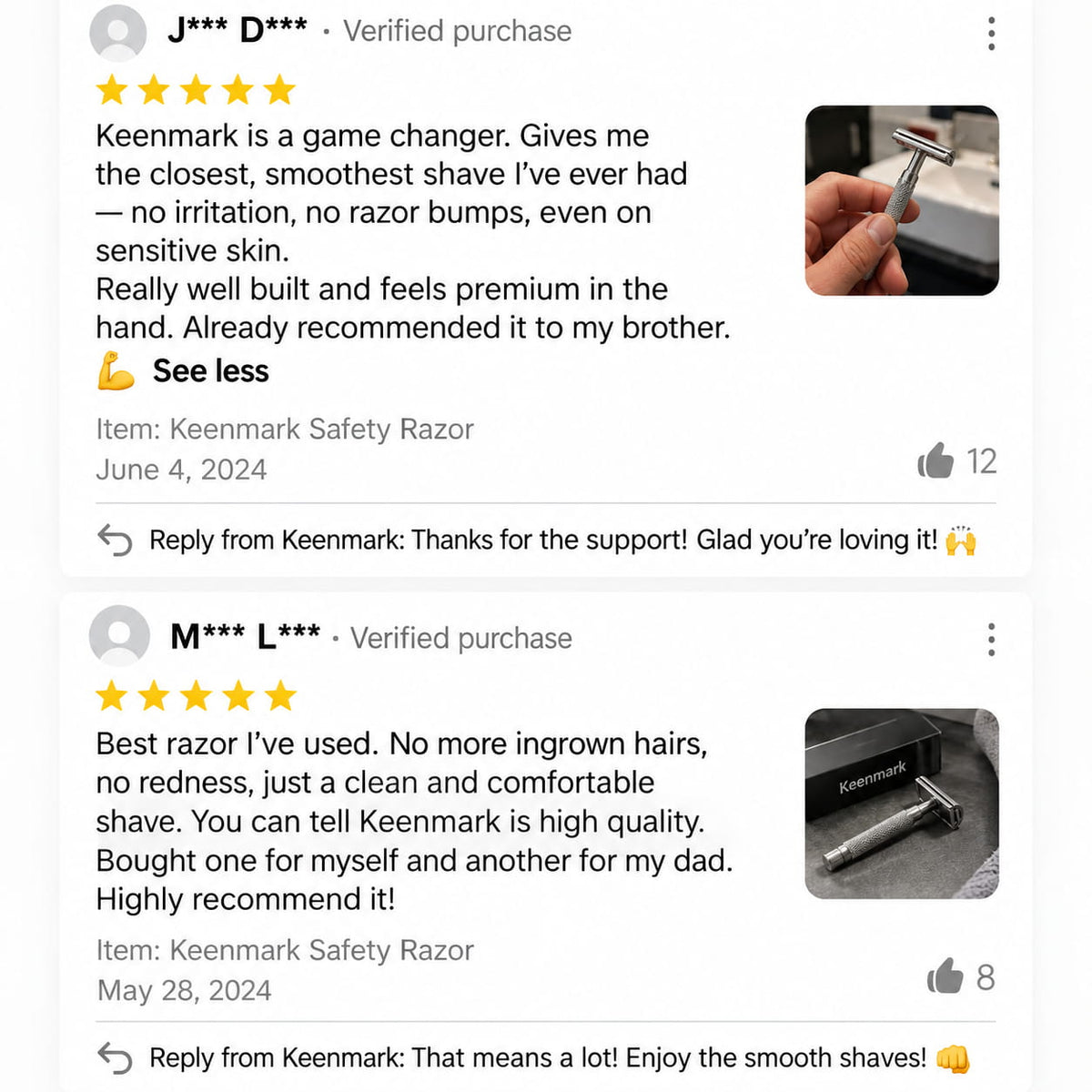 Safety Razor Keenmark™